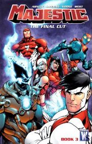 Book cover for "Majestic: The Final Cut" by Dan Abnett
