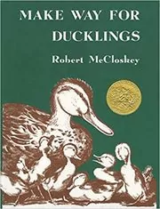 Book cover for "Make Way for Ducklings" by Robert McCloskey