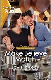 Book cover for "Make Believe Match" by Joanne Rock