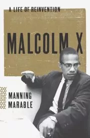 Book cover for "Malcolm X" by Manning Marable