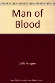 Book cover for "Man of Blood" by Margaret Duffy