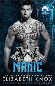 Book cover for "Manic" by Elizabeth Knox