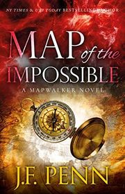Book cover for "Map of the Impossible" by JF Penn