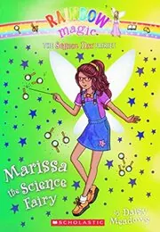 Book cover for "Marissa the Science Fairy" by Daisy Meadows