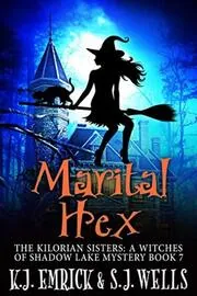 Book cover for "Marital Hex" by KJ Emrick