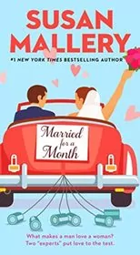 Book cover for "Married for a Month" by Susan Mallery