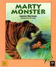 Book cover for "Marty Monster" by Malorie Blackman