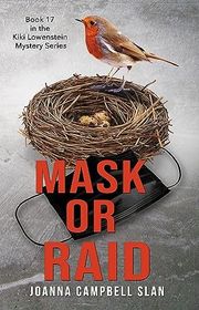 Book cover for "Mask or Raid" by Joanna Campbell Slan