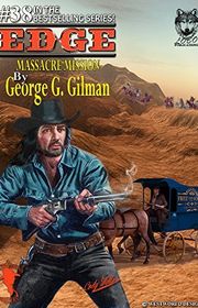 Book cover for "Massacre Mission" by Terry Harknett