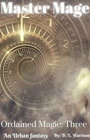 Book cover for "Master Mage" by DL Harrison