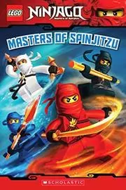Book cover for "Masters of Spinjitzu" by Tracey West