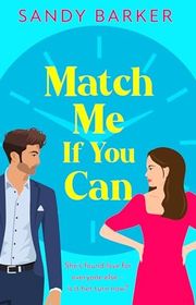 Book cover for "Match Me If You Can" by Sandy Barker