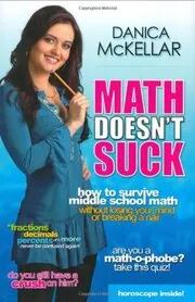 Book cover for "Math Doesn't Suck" by Danica McKellar