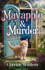 Book cover for "Mayapple & Murder" by Corrine Winters