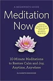 Book cover for "Meditation Now" by Elizabeth Reninger