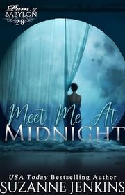 Book cover for "Meet Me at Midnight" by Suzanne Jenkins