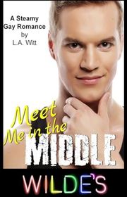 Book cover for "Meet Me in the Middle" by LA Witt
