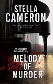 Book cover for "Melody of Murder" by Stella Cameron
