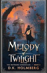 Book cover for "Melody of Twilight" by DK Holmberg