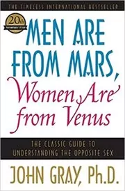 Book cover for "Men Are from Mars, Women Are from Venus" by John Gray