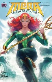 Book cover for "Mera: Queen of Atlantis" by Dan Abnett