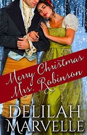 Book cover for "Merry Christmas, Mrs. Robinson" by Delilah Marvelle