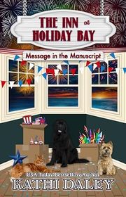 Book cover for "Message in the Manuscript" by Kathi Daley