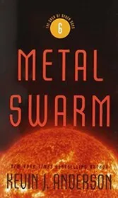 Book cover for "Metal Swarm" by Kevin J Anderson