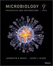 Book cover for "Microbiology" by Jacquelyn G. Black