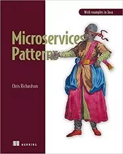 Book cover for "Microservices Patterns" by Chris Richardson