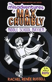 Book cover for "Middle School Mayhem" by Rachel Renee Russell