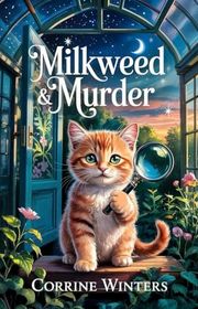 Book cover for "Milkweed & Murder" by Corrine Winters