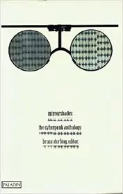 Book cover for "Mirrorshades" by Bruce Sterling