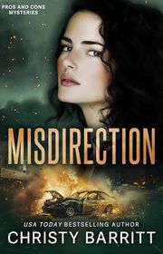 Book cover for "Misdirection" by Christy Barritt