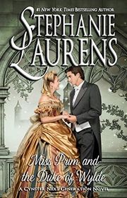 Book cover for "Miss Prim and the Duke of Wylde" by Stephanie Laurens