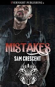 Book cover for "Mistakes" by Sam Crescent