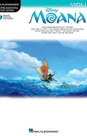 Book cover for "Moana: Violin"