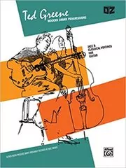 Book cover for "Modern Chord Progressions" by Ted Greene