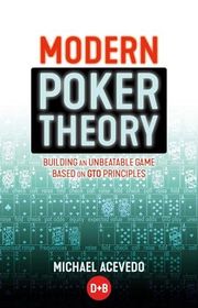 Book cover for "Modern Poker Theory" by Michael Acevedo