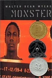 Book cover for "Monster" by Walter Dean Myers