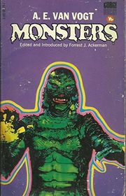 Book cover for "Monsters" by AE van Vogt