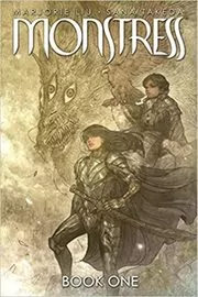 Book cover for "Monstress" by Marjorie Liu