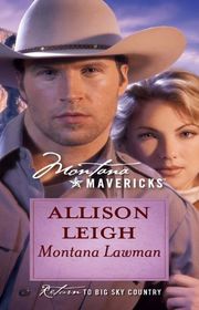 Book cover for "Montana Lawman" by Allison Leigh