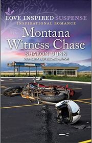 Book cover for "Montana Witness Chase" by Sharon Dunn