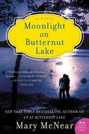 Book cover for "Moonlight on Butternut Lake" by Mary McNear