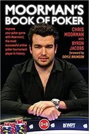 Book cover for "Moorman's Book of Poker" by Chris Moorman