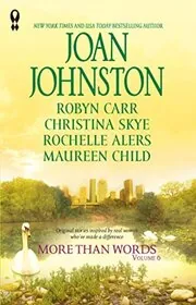 Book cover for "More Than Words, Volume 6" by Joan Johnston