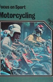 Book cover for "Motor Cycling" by Gary Paulsen
