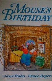 Book cover for "Mouse's Birthday" by Jane Yolen