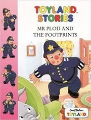 Book cover for "Mr Plod and the Footprints" by Enid Blyton